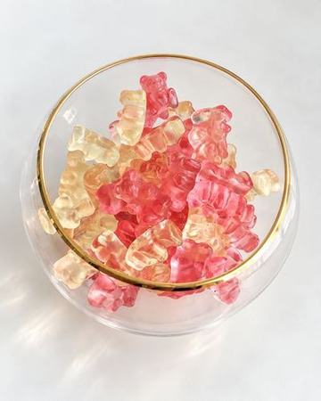 Gummies de ursinho rosé
