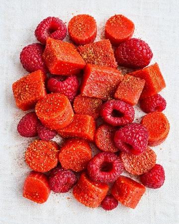Gummies de framboesa