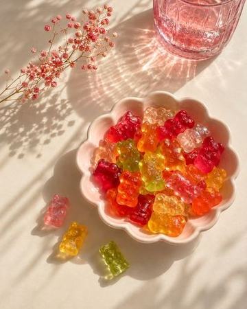 Ursinhos de gummy coloridos