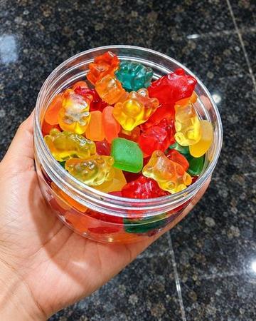 Pote de ursinhos de gummy