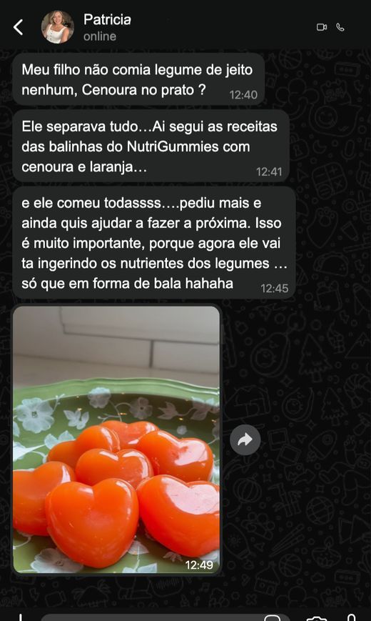 Depoimento de Patricia