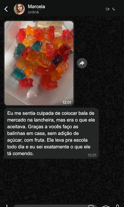 Depoimento de Marcela