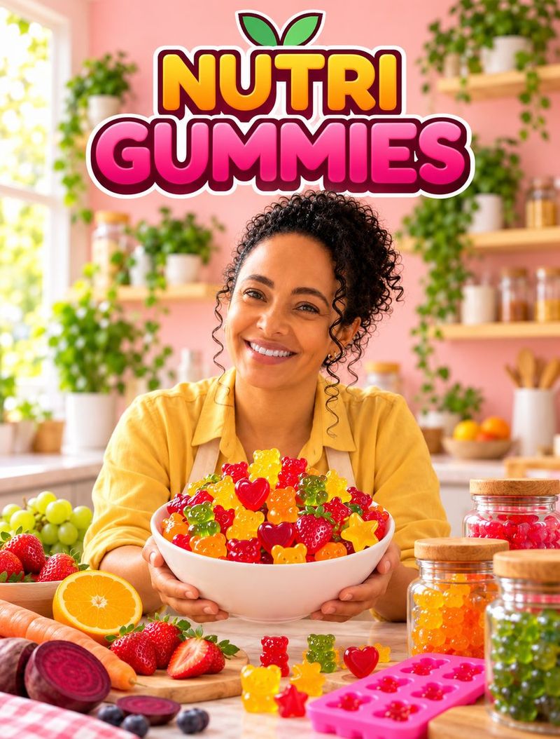 NutriGummies com a Marcela